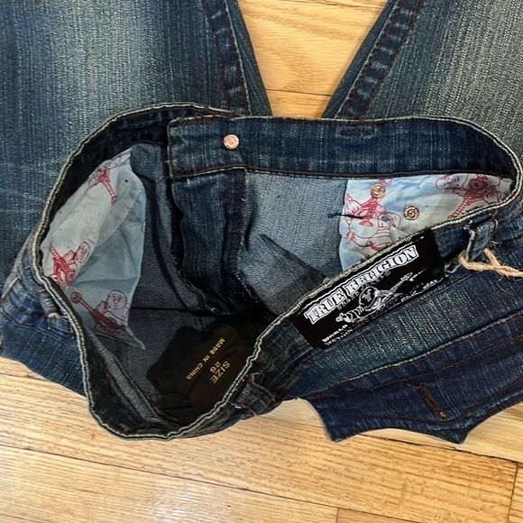 NEW True Religion Joey Super T Jeans SIZE 26 flare leg - Picture 7 of 10